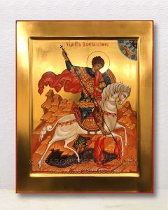 Икона «Георгий Победоносец (чудо о змие)» (образец №19) Белогорск