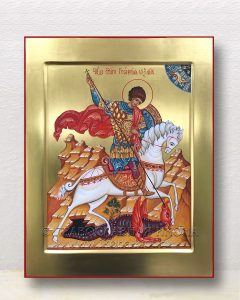 Икона «Георгий Победоносец (чудо о змие)» (образец №20) Белогорск