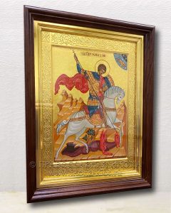 Икона «Георгий Победоносец (чудо о змие)» (образец №24) Белогорск