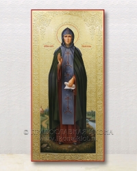 Мерная икона (живопись с гравировкой) Белогорск