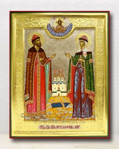 Икона «Петр и Феврония» Белогорск
