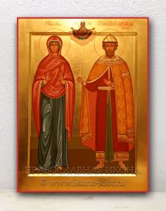 Семейная икона (2 фигуры) Белогорск