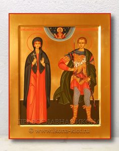 Семейная икона (2 фигуры) Белогорск