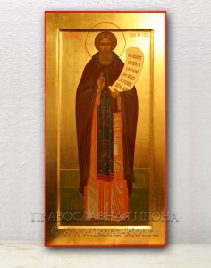 Икона «Сергий Радонежский, преподобный» (образец №2) Белогорск