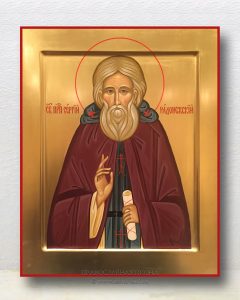 Икона «Сергий Радонежский, преподобный» (образец №12) Белогорск
