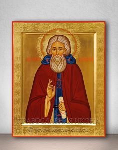 Икона «Сергий Радонежский, преподобный» (образец №33) Белогорск