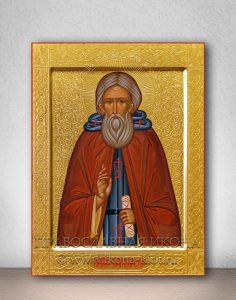 Икона «Сергий Радонежский, преподобный» (образец №34) Белогорск