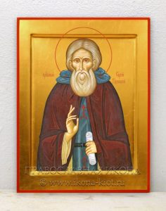 Икона «Сергий Радонежский, преподобный» (образец №4) Белогорск