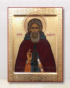 Икона «Сергий Радонежский, преподобный» (образец №50) Белогорск