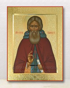 Икона «Сергий Радонежский, преподобный» (образец №52) Белогорск
