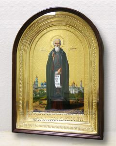 Икона «Сергий Радонежский, преподобный» (образец №54) Белогорск